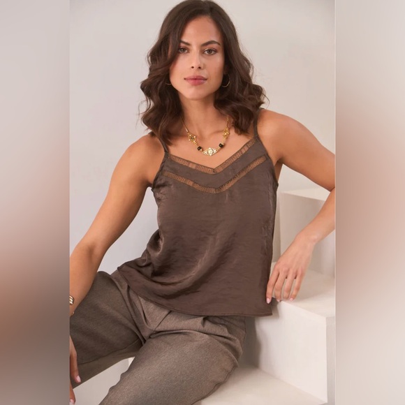 Nekane Tops - NKN Nekane Camisole style top, made in Spain M, feminine, romantic NWT